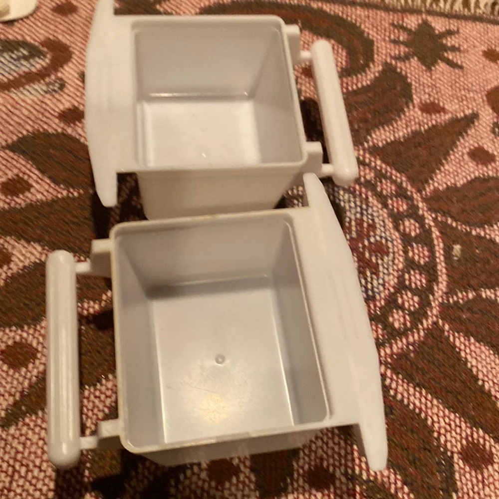Two birdcage feeders